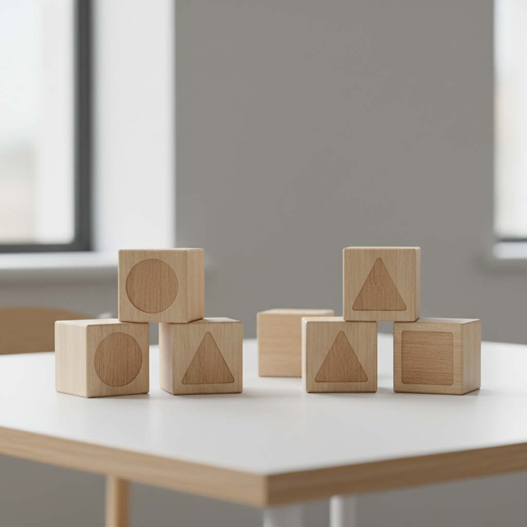 Geometrinės figūros vaikams: kaip mokytis žaidžiant