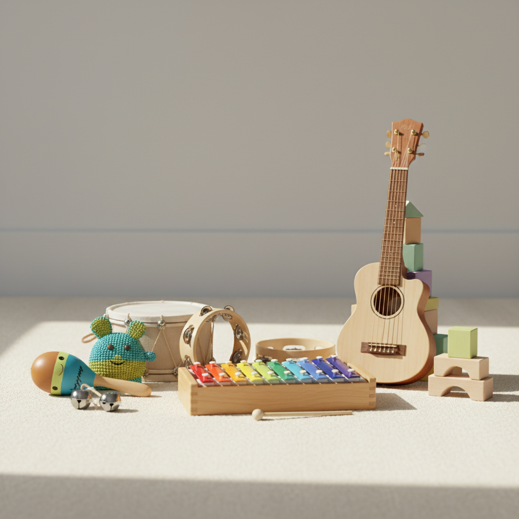 Muzikos instrumentai vaikams: kaip išrinkti pirmąjį?